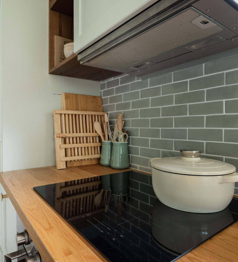 boshuisje luna keuken detail kookplaat boshuisje luna keuken detail kookplaat